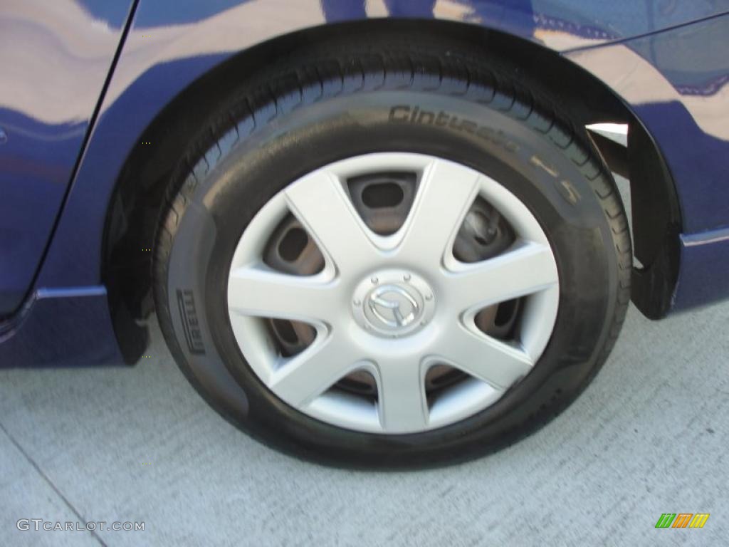 2006 MAZDA3 i Sedan - Strato Blue Mica / Black photo #13