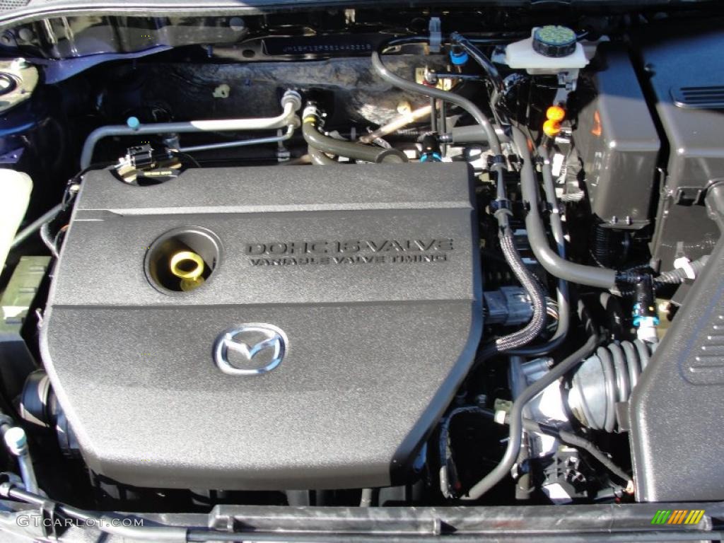 2006 MAZDA3 i Sedan - Strato Blue Mica / Black photo #21