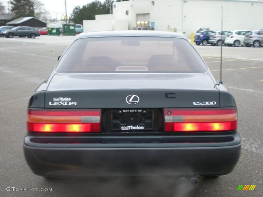 1995 ES 300 - Dark Emerald Green Metallic / Beige photo #5