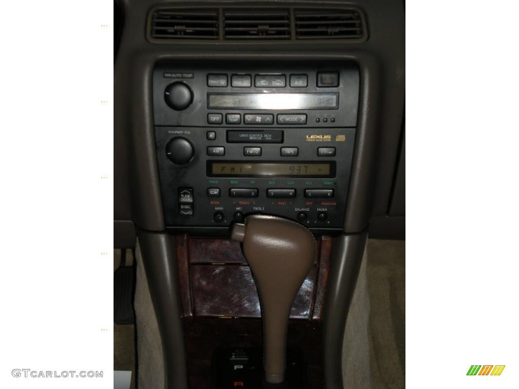 1995 ES 300 - Dark Emerald Green Metallic / Beige photo #13