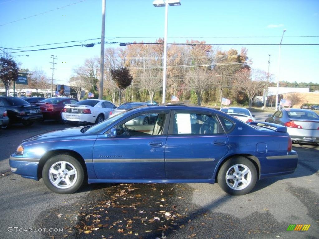 2003 Impala LS - Superior Blue Metallic / Medium Gray photo #2