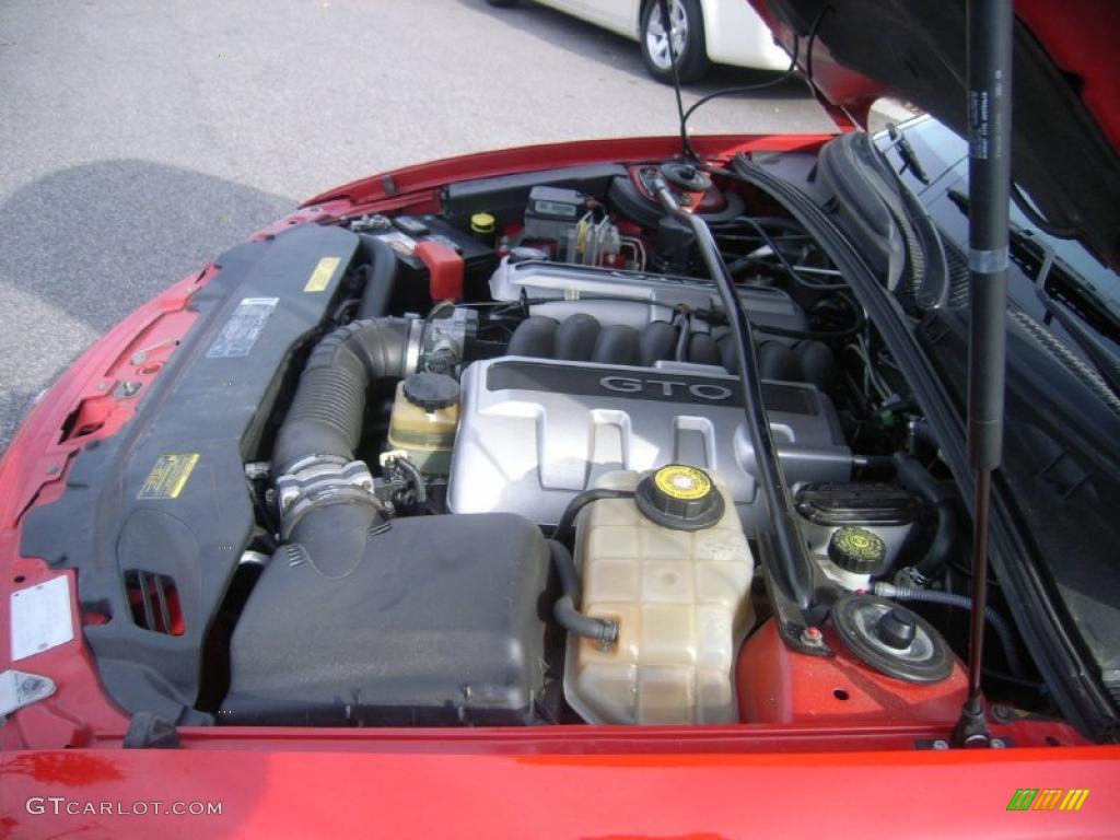 2004 Pontiac GTO Coupe 5.7 Liter OHV 16-Valve V8 Engine Photo #40930810