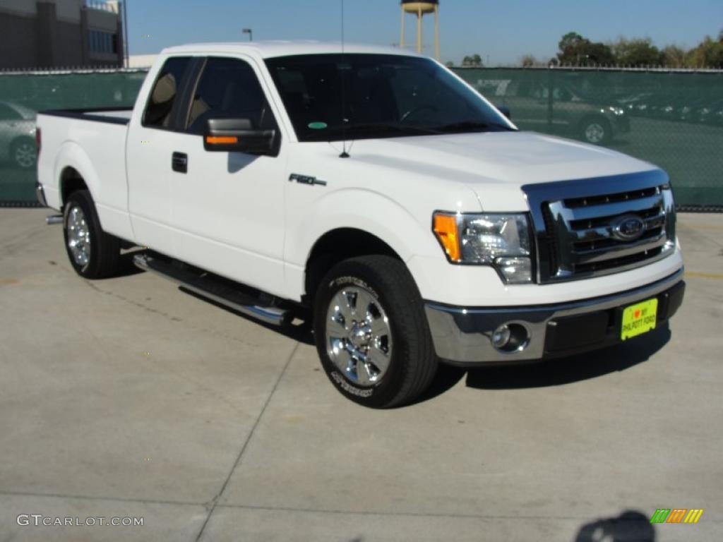 Oxford White 2009 Ford F150 XLT SuperCab Exterior Photo #40931402