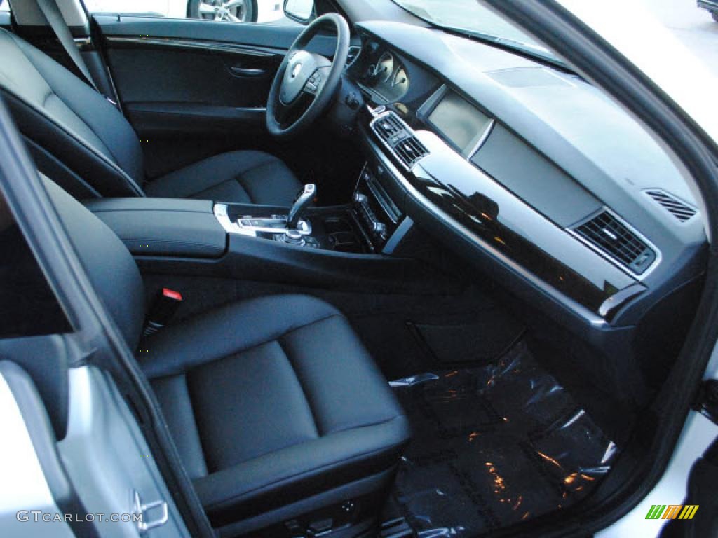 2010 BMW 5 Series 550i Gran Turismo Black Dashboard Photo #40933042