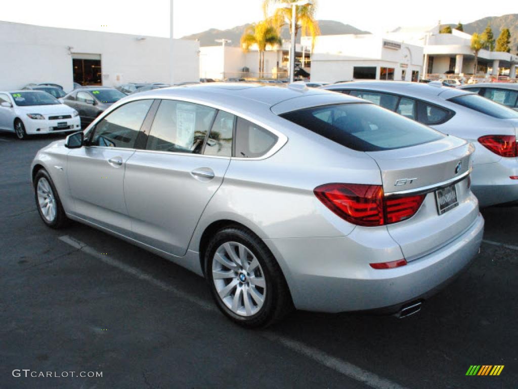 Titanium Silver Metallic 2010 BMW 5 Series 550i Gran Turismo Exterior Photo #40933146