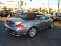 2007 Silver Grey Metallic BMW 6 Series 650i Convertible  photo #8