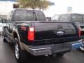 2008 Black Ford F350 Super Duty Lariat SuperCab 4x4  photo #2