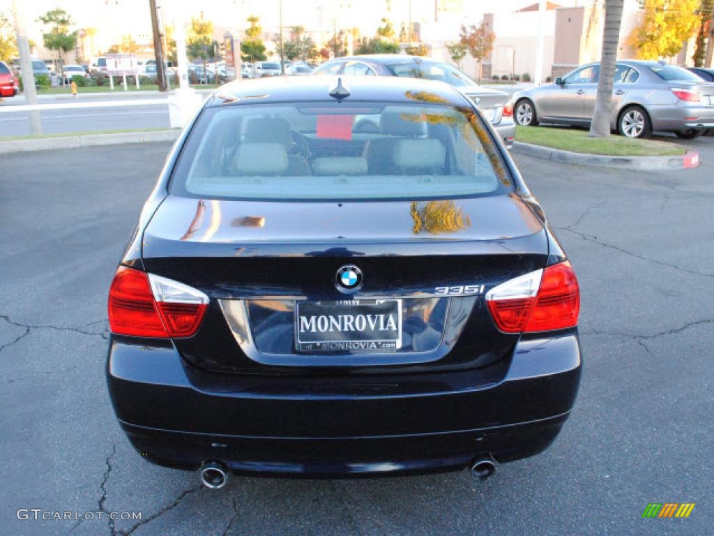 2007 3 Series 335i Sedan - Monaco Blue Metallic / Grey photo #10