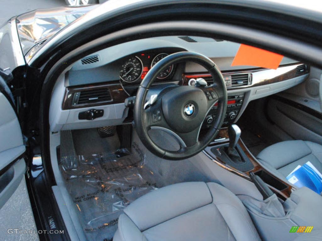 2007 3 Series 335i Sedan - Monaco Blue Metallic / Grey photo #16