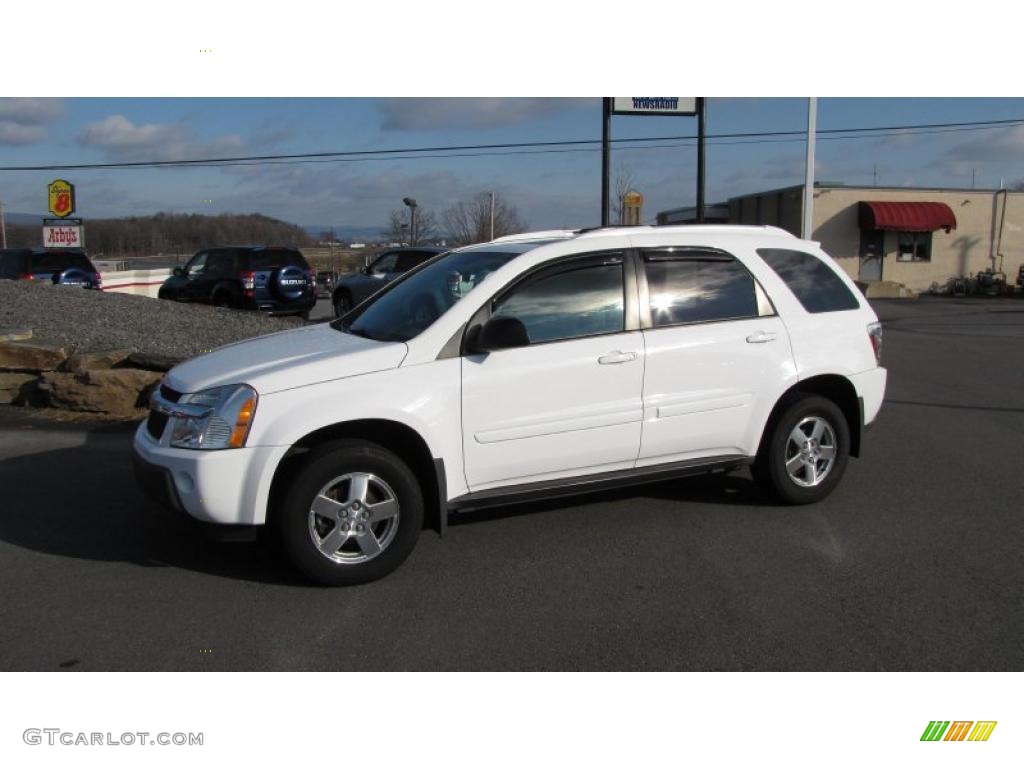 2005 Summit White Chevrolet Equinox LT AWD 40879695 Photo 11