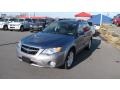 2008 Newport Blue Pearl Subaru Outback 2.5i Wagon  photo #2