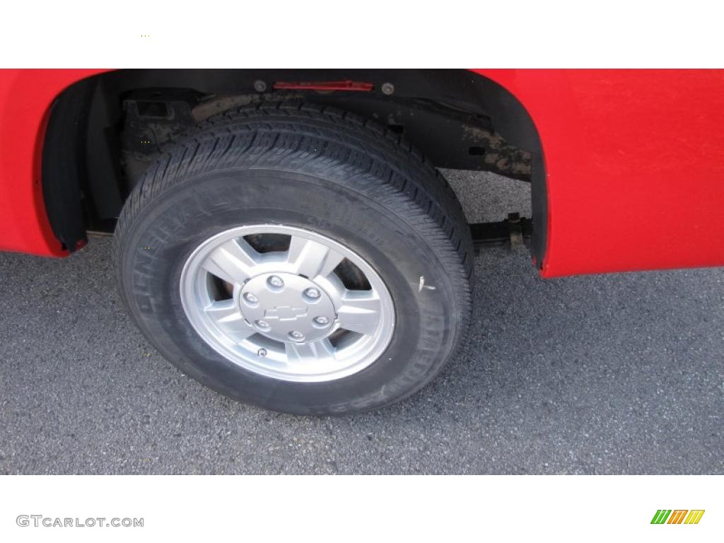 2008 Colorado LT Regular Cab - Victory Red / Ebony photo #9