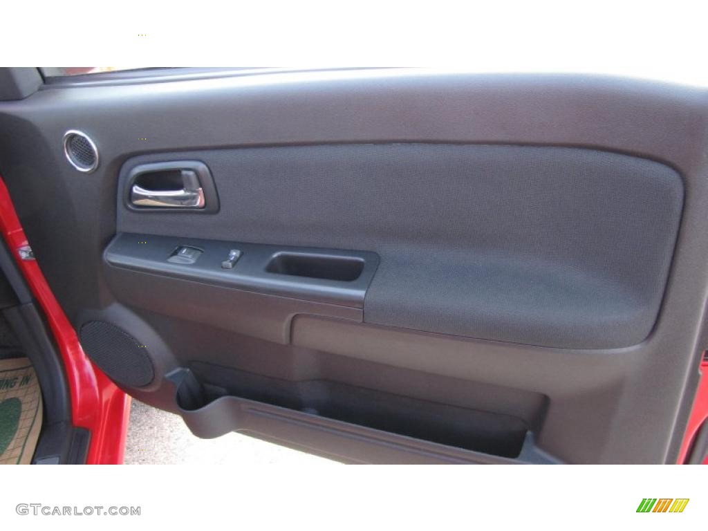 2008 Colorado LT Regular Cab - Victory Red / Ebony photo #14