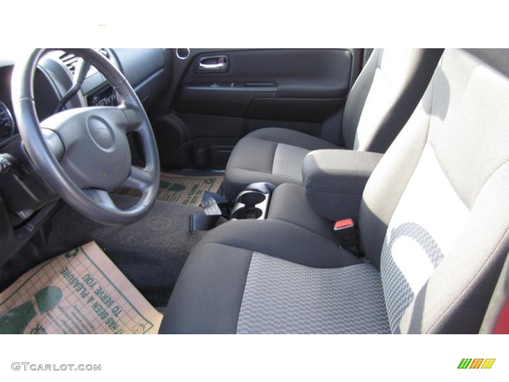 2008 Colorado LT Regular Cab - Victory Red / Ebony photo #15