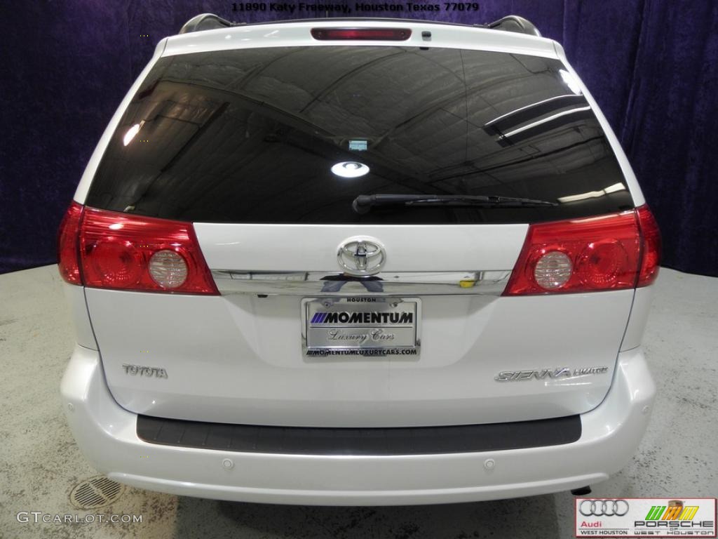 2008 Sienna Limited - Natural White / Fawn photo #21