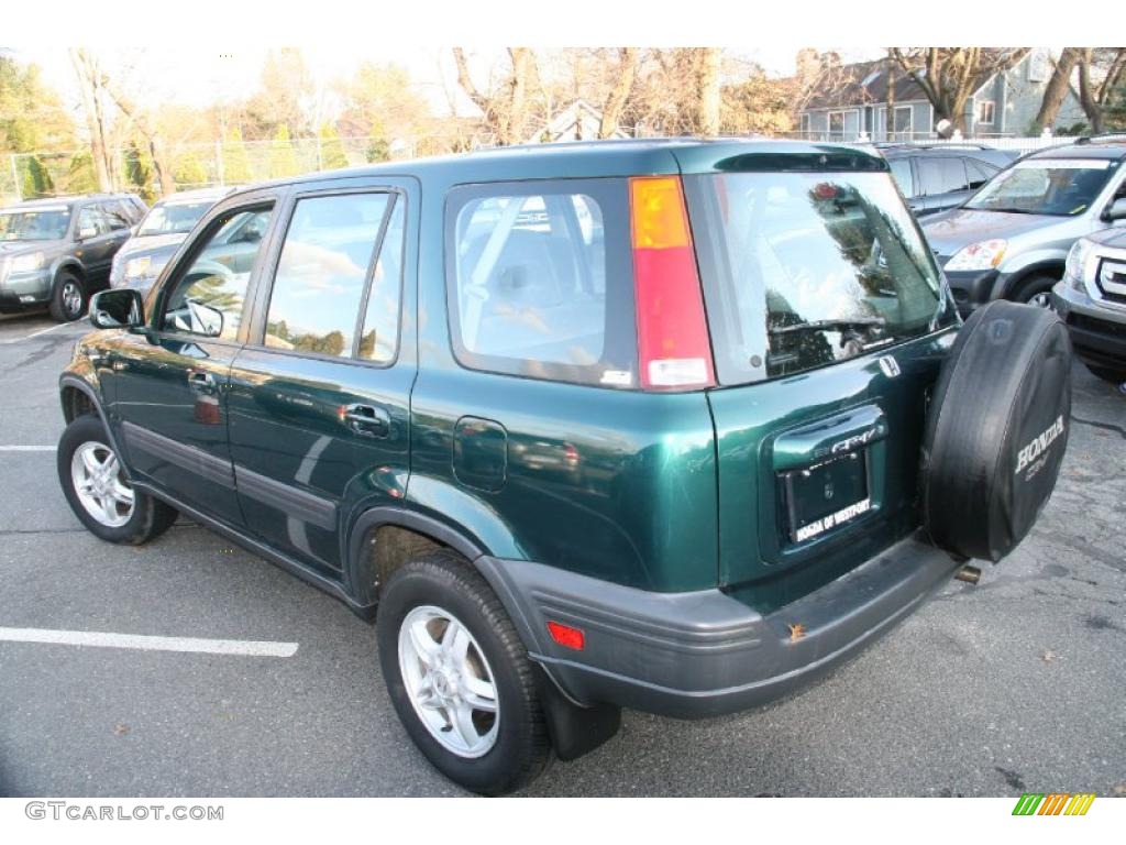 1999 CR-V EX 4WD - Clover Green Pearl / Charcoal photo #7