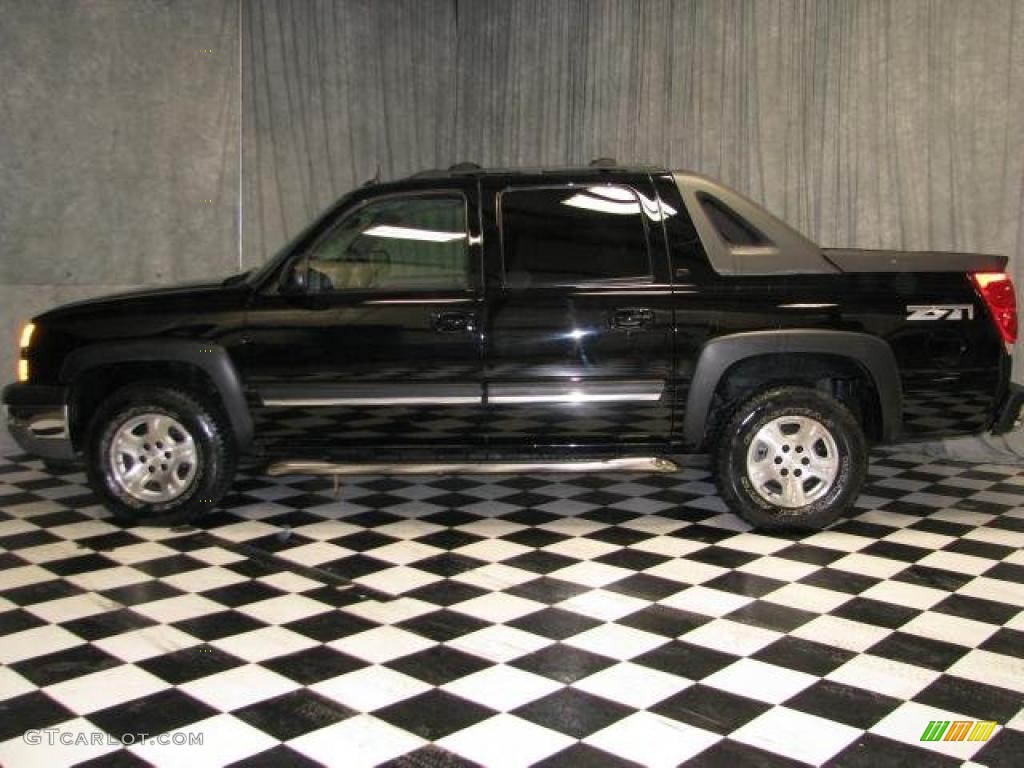Black Chevrolet Avalanche