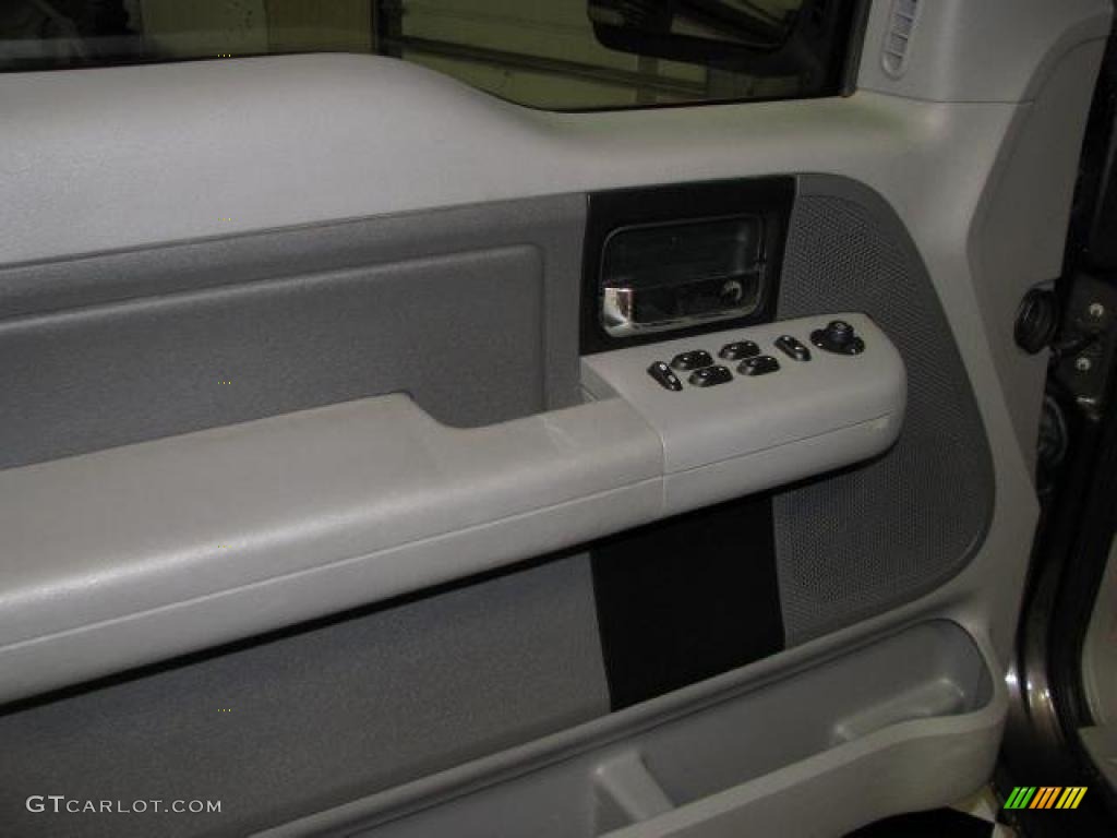 2005 F150 XLT SuperCab 4x4 - Dark Shadow Grey Metallic / Medium Flint/Dark Flint Grey photo #6