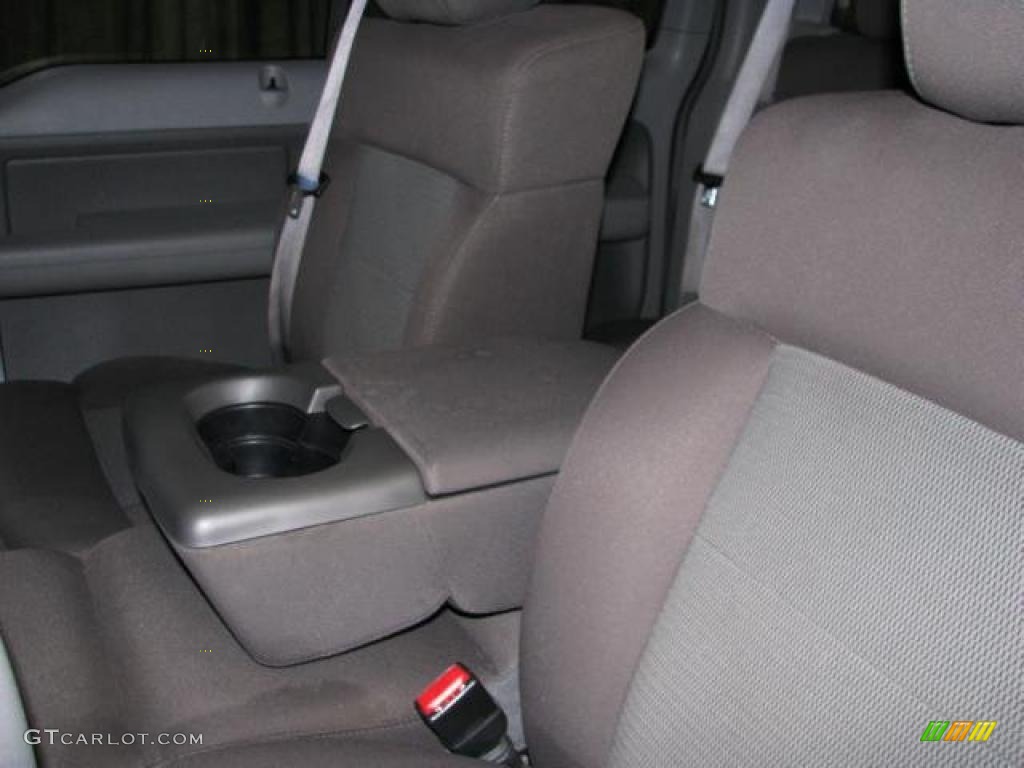 2005 F150 XLT SuperCab 4x4 - Dark Shadow Grey Metallic / Medium Flint/Dark Flint Grey photo #9