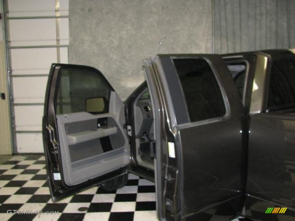 2005 F150 XLT SuperCab 4x4 - Dark Shadow Grey Metallic / Medium Flint/Dark Flint Grey photo #13