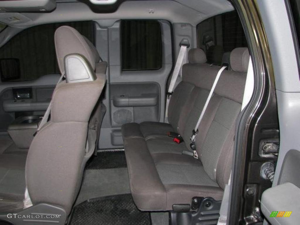 2005 F150 XLT SuperCab 4x4 - Dark Shadow Grey Metallic / Medium Flint/Dark Flint Grey photo #14