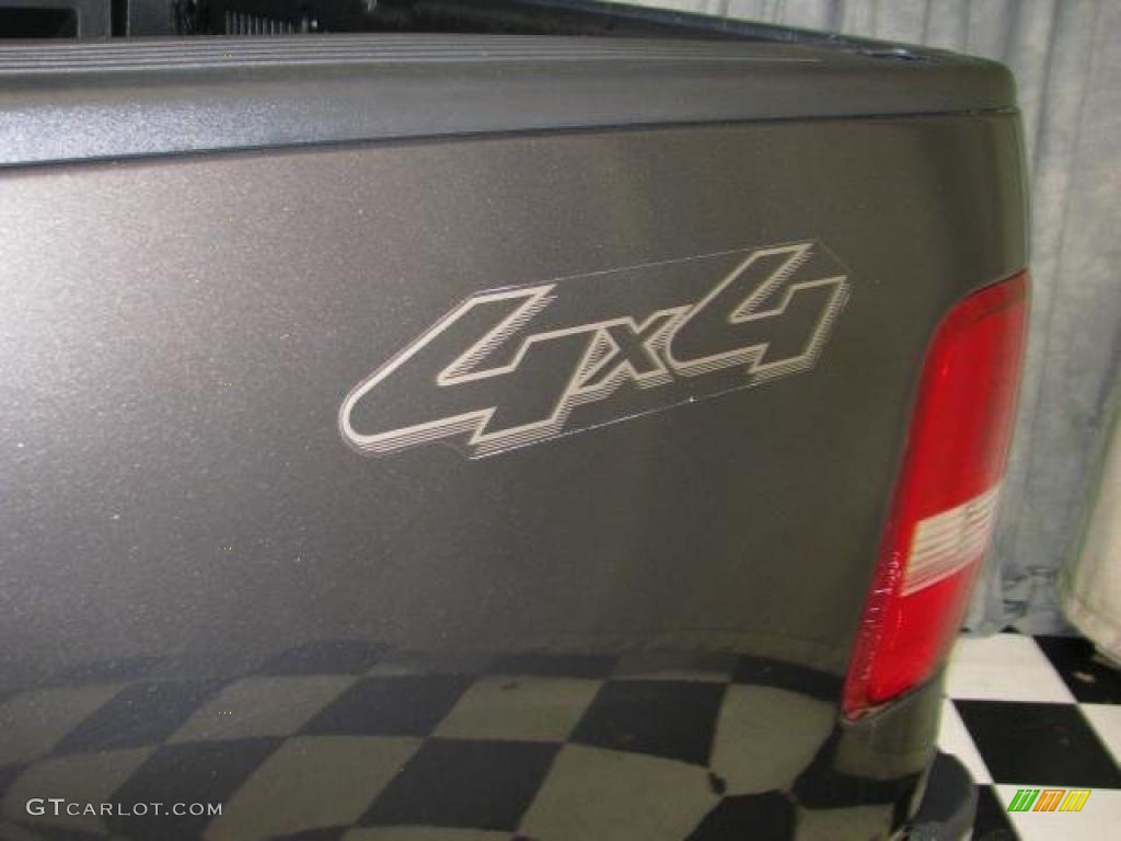 2005 F150 XLT SuperCab 4x4 - Dark Shadow Grey Metallic / Medium Flint/Dark Flint Grey photo #16