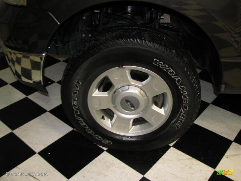 2005 F150 XLT SuperCab 4x4 - Dark Shadow Grey Metallic / Medium Flint/Dark Flint Grey photo #17