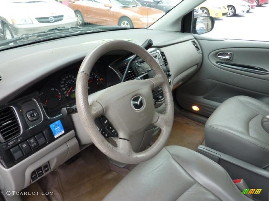 Gray Interior 2003 Mazda MPV ES Photo #40939966