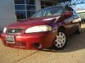 Inferno Red 2002 Nissan Sentra GXE