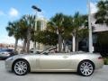 2007 Winter Gold Metallic Jaguar XK XK8 Convertible  photo #5