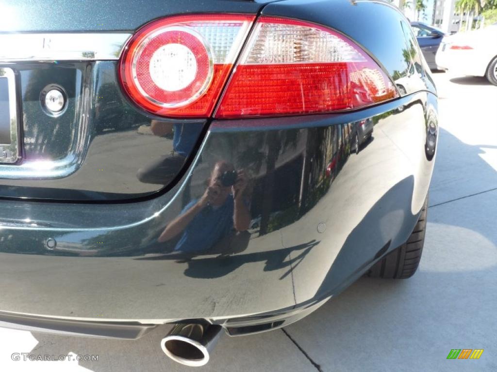 2008 XK XK8 Convertible - Botanical Green / Caramel photo #11
