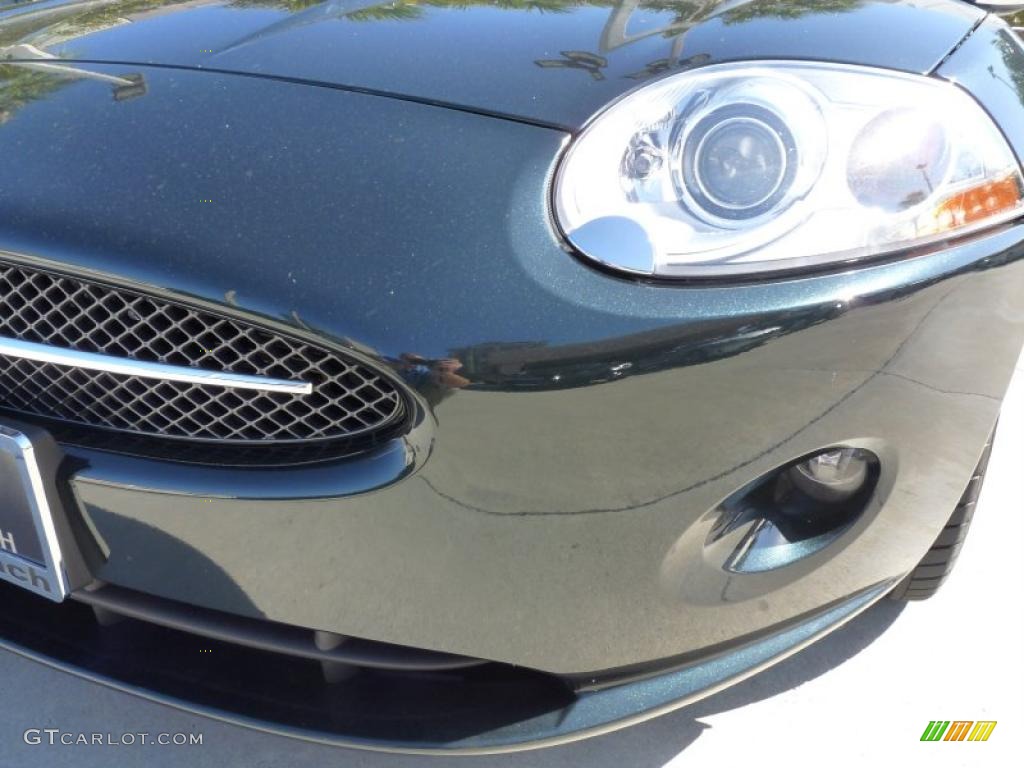 2008 XK XK8 Convertible - Botanical Green / Caramel photo #14