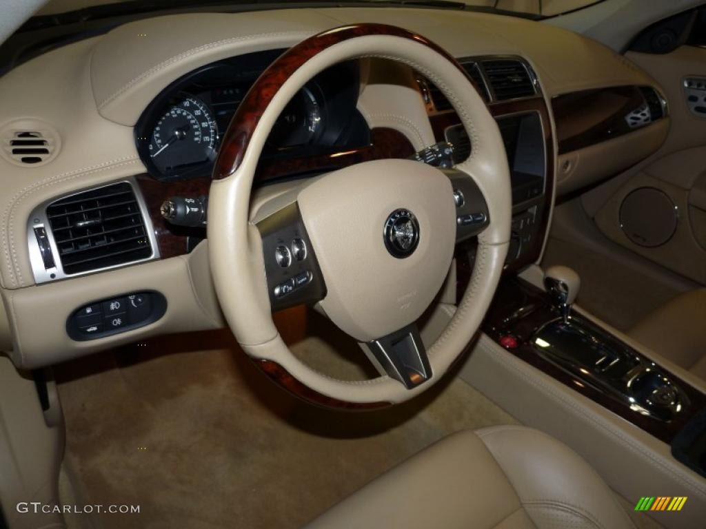 2008 XK XK8 Convertible - Botanical Green / Caramel photo #16