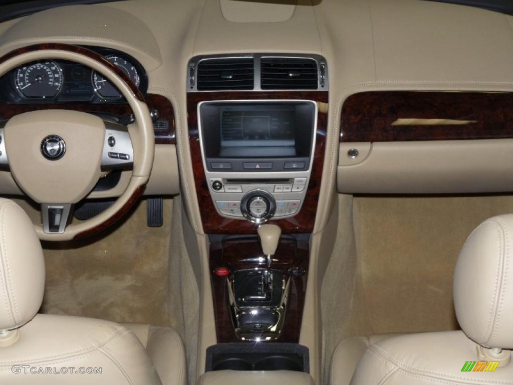 2008 Jaguar XK XK8 Convertible Caramel Dashboard Photo #40942934