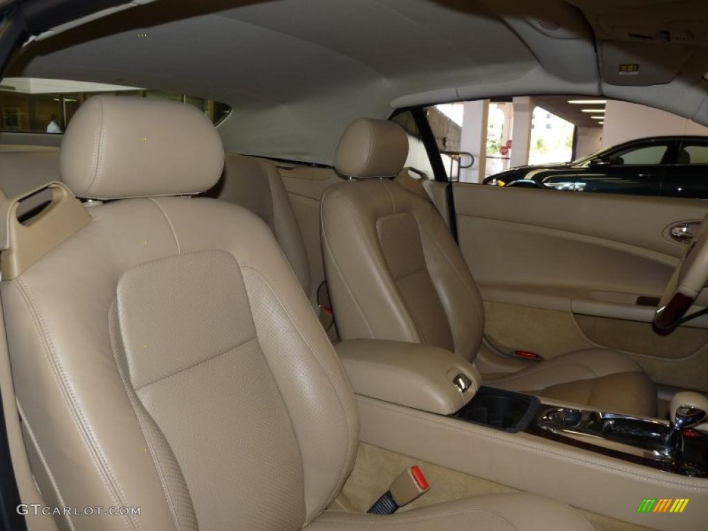 2008 XK XK8 Convertible - Botanical Green / Caramel photo #23