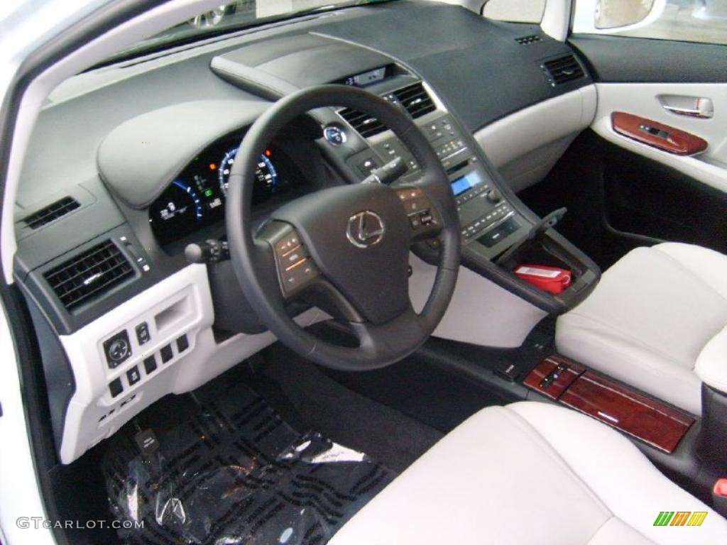 Gray Interior 2010 Lexus HS 250h Hybrid Premium Photo #40943102