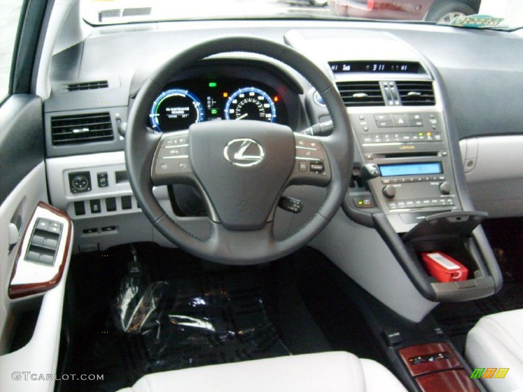 2010 Lexus HS 250h Hybrid Premium Gray Dashboard Photo #40943150