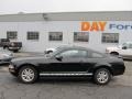 Black - Mustang V6 Deluxe Coupe Photo No. 2