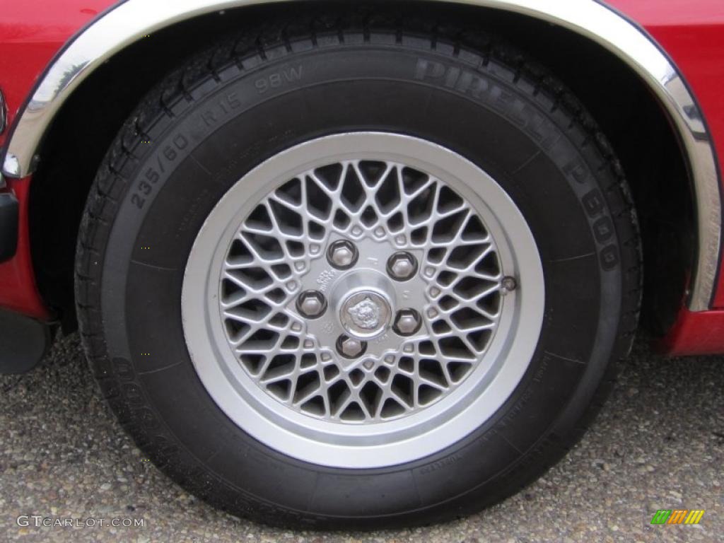1991 XJ XJS Convertible - Signal Red / Black photo #13