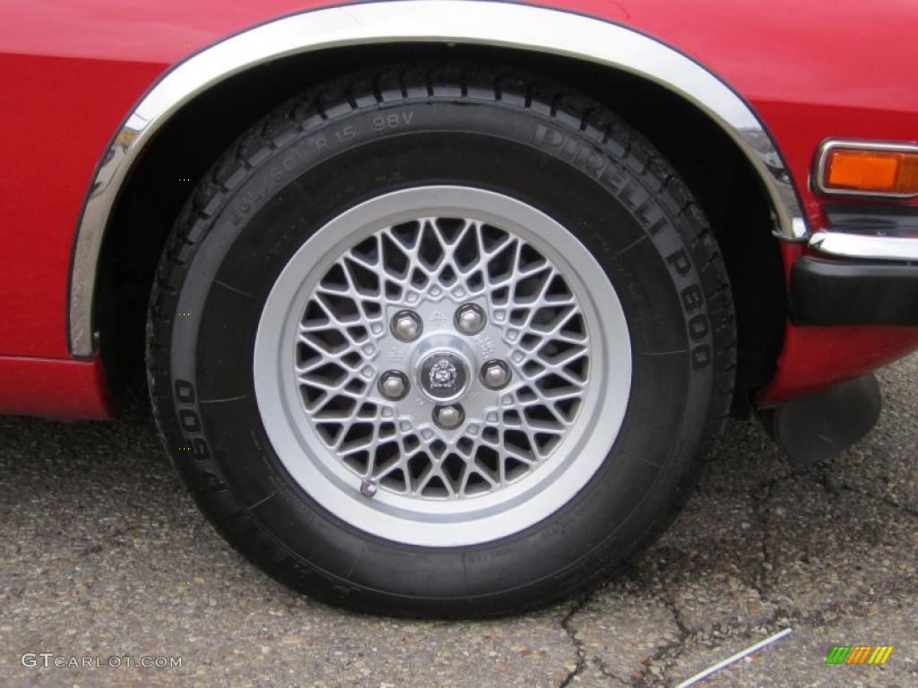 1991 XJ XJS Convertible - Signal Red / Black photo #16