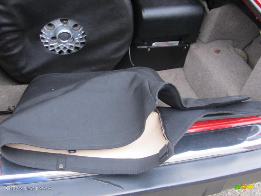1991 XJ XJS Convertible - Signal Red / Black photo #18
