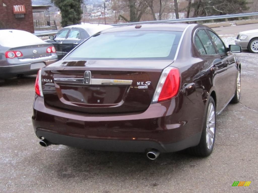 2009 MKS AWD Sedan - Cinnamon Metallic / Cashmere photo #4