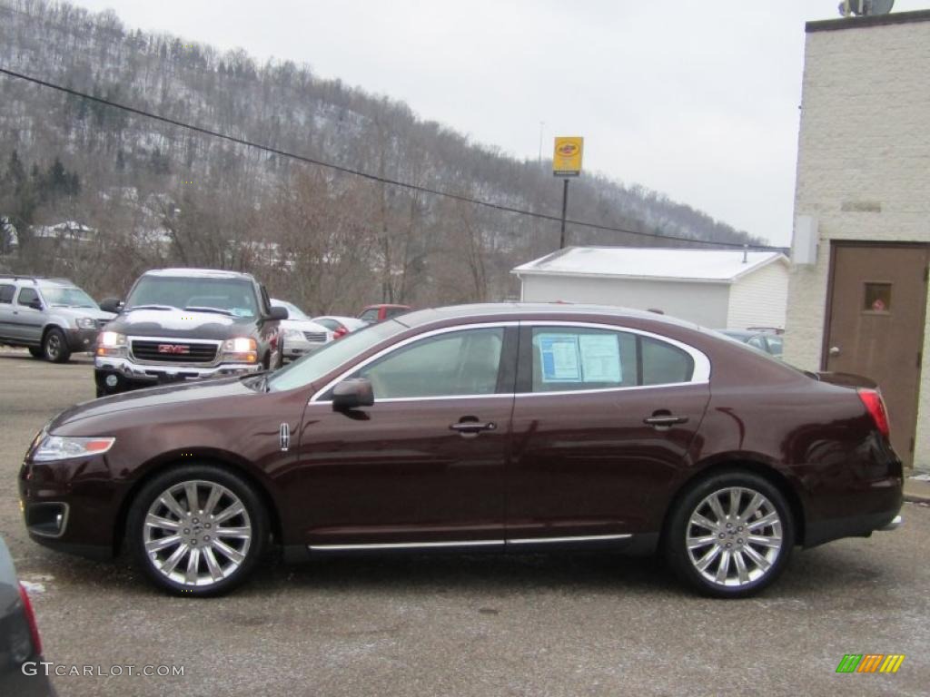 2009 MKS AWD Sedan - Cinnamon Metallic / Cashmere photo #9