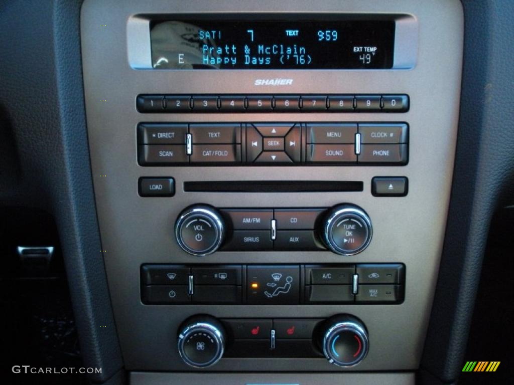 2011 Mustang GT Premium Convertible - Ebony Black / Charcoal Black/Cashmere photo #11