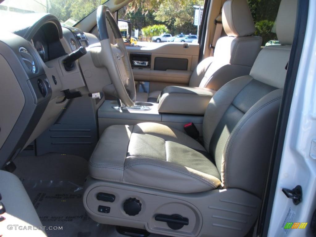 Tan Interior 2008 Ford F150 Limited SuperCrew 4x4 Photo #40947270