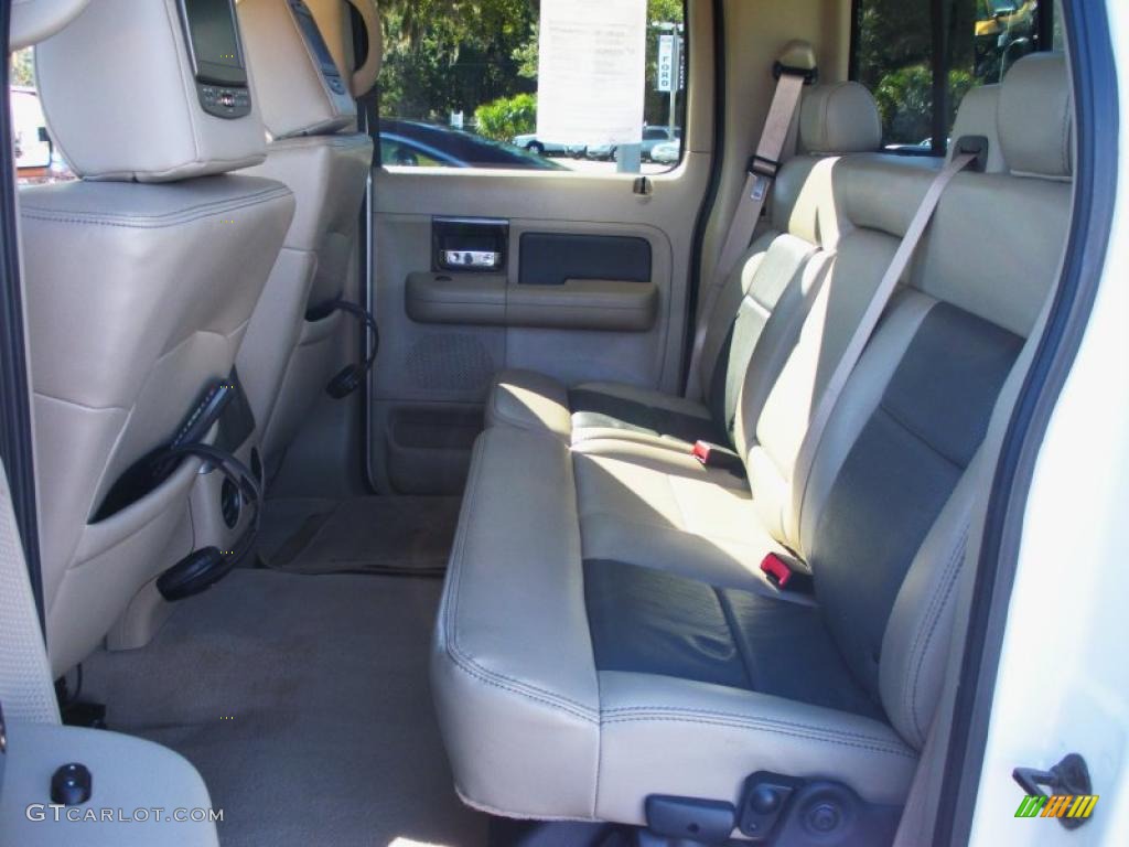 Tan Interior 2008 Ford F150 Limited SuperCrew 4x4 Photo #40947338