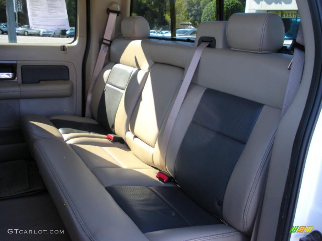 Tan Interior 2008 Ford F150 Limited SuperCrew 4x4 Photo #40947354