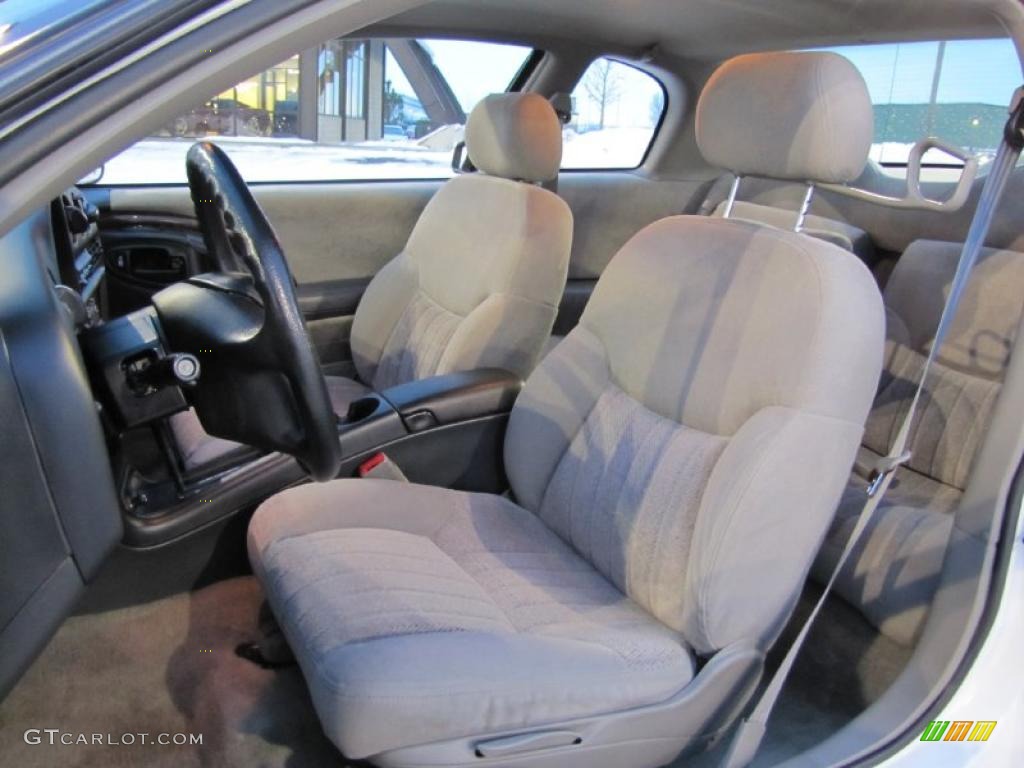 Medium Gray Interior 1999 Chevrolet Monte Carlo LS Photo #40947362