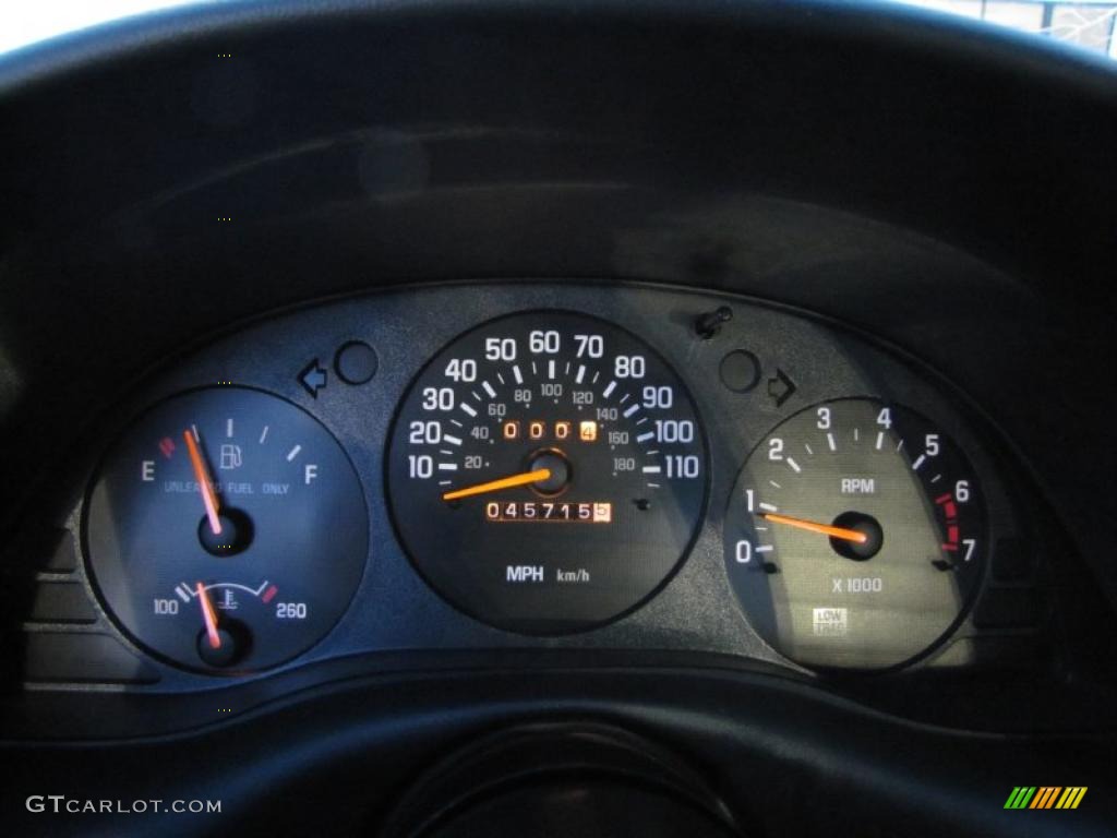 1999 Chevrolet Monte Carlo LS Gauges Photo #40947446
