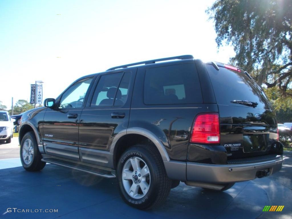 2004 Explorer Eddie Bauer 4x4 - Black / Medium Parchment photo #3